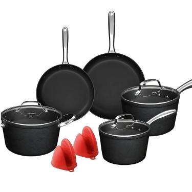 Imagem de Conjunto De Panelas 7 Peças Titânio Indução 14061 Mimo Style