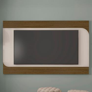 Imagem de Painel TV 86 Polegadas 220cm Suspenso Reno Pinho Off White A09 - Mpozenato