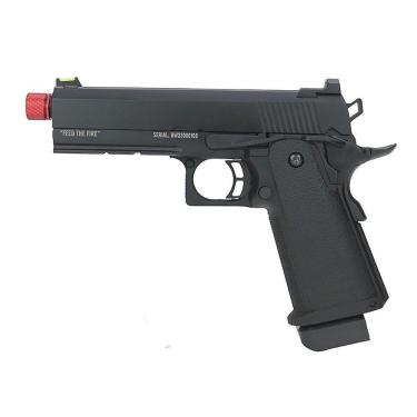 Imagem de Pistola De Airsoft Gbb Black Whisper 1911 Hi-capa 4.3 - Tag