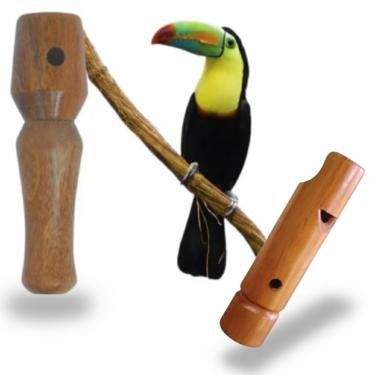 Imagem de Apito Juriti Pomba Asa Branca + Apito Profissional Tucano