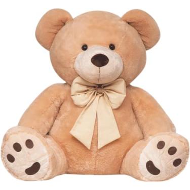 Imagem de Urso Charles Gigante Caramelo, Buba Toys, Multicor, Gigante