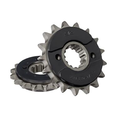 Imagem de JT Sprockets Roda dentada dianteira acolchoada de borracha JTF339.17RB