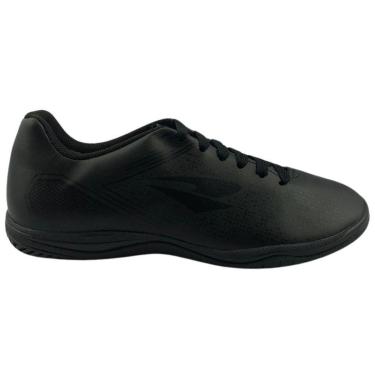 Imagem de Chuteira Tênis Futsal Dray 203 Preto Adulto Solado Preto-Unissex
