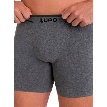 Imagem de Cueca Boxer Lupo 17800-001 Plus Size Sem Costura Poliamida T. XG/XXXG,