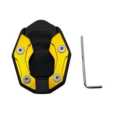 Imagem de Extensor De Apoio Para Moto Universal, Base Ampliada Antiderrapante - 