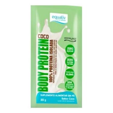 Imagem de Body Protein Sabor Coco Sache de 20g -Equaliv - Equaliv/Grupo Althaia