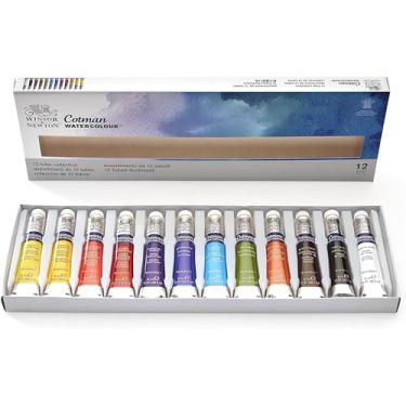Imagem de Cotman Tintas aquarelas 8 ml 12 unidades - cores sortidas