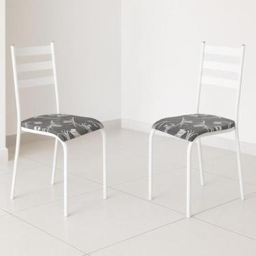 Imagem de Kit 2 Cadeiras de Jantar Varanda Cozinha Sala de Estar Epoxi 541.sli -