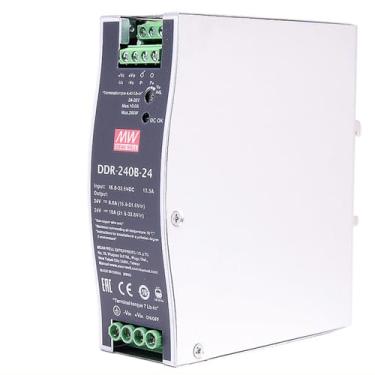 Imagem de Mean Well 240W Fonte De AlimentaçãO Para Computador De Bancada Tipo Din Rail Dc-Dc Sfx Psu Pc Fonte De AlimentaçãO Totalmente Modular 24V 10A (DDR-240B-24 24V/10A/240W/DIN Rail Power)