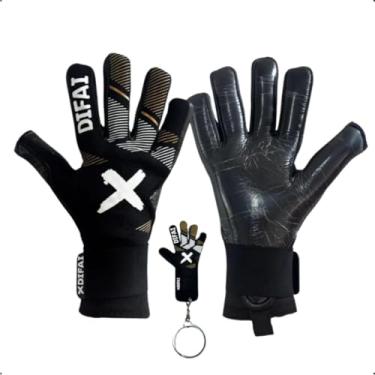 Imagem de Luva de Goleiro Gold Difai (Multicolored, 8)