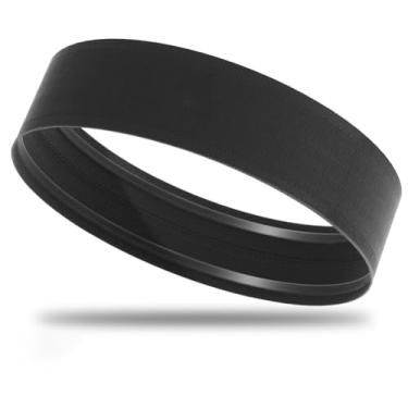 Imagem de Cinta de suor esportiva - elástica transpirable com absorção para academia corrida basquete ciclismo faixa cabelo