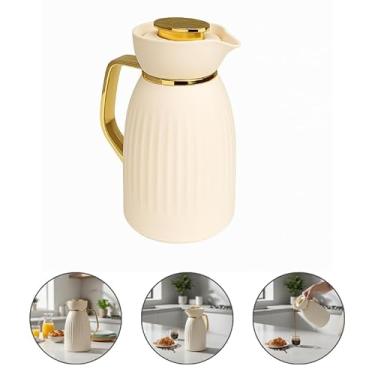 Imagem de Garrafa Térmica 1 Litro Café Chá Botão Click Mesa Posta Escritório Dubai