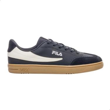 Imagem de Tenis Fila Court 80 Feminino, Black/Sweet Corn, 36