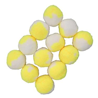 Imagem de Acouto 12 Peças de Bolas de Brinquedo de Pelúcia - Bolas Interativas Macias, Elásticas e Silenciosas - Gatinhos Ideais para Mastigar, Buscar, Treinar Em Ambientes Internos e Reduzir a Ansiedade