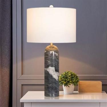 Imagem de Luxo Contemporâneo Lâmpada de Mesa LED Criatividade Americana Sala de Estar Quarto Estudo Villa Hotel Cama Mesa Luz (Estilo 073)