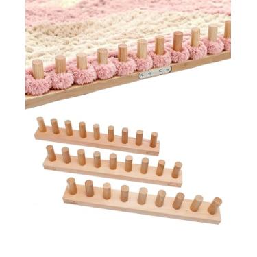 Imagem de Loveinlast 122 cm – Kit de tear de tricô grosso para iniciantes, tear de tricô 3 em 1 de fio grosso conectável e destacável