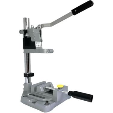 Imagem de Suporte para Furadeira Ajuste de Altura e Ângulo para Trabalhos para Perfuração Suporte Furadeira 1/2 ou 3/8 B-Max Para Bancada e Mesa