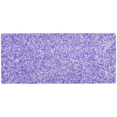 Imagem de Tapete de mouse para jogos com glitter lavanda antiderrapante, mouse pad gamer, mouse pad grande para jogos, 80 x 30 cm