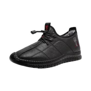 Imagem de Botas De Caminhada Masculinas De Inverno Grossas, Quentes, Impermeávei