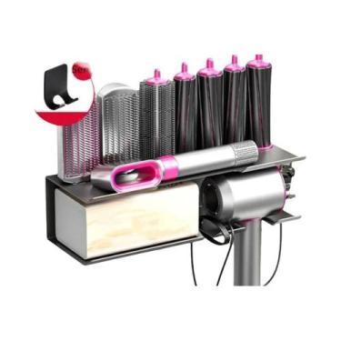 Imagem de Suporte De Parede Para Secador De Cabelo Dyson Airwrap Organizador De 