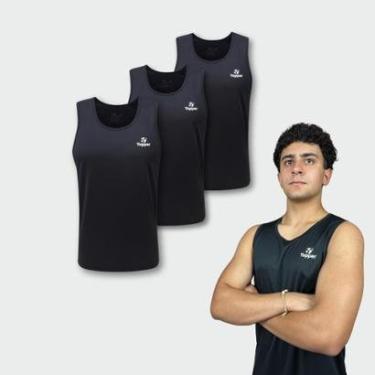 Imagem de Kit 3 Regata Futebol Treino Topper Classic New Drycool-Masculino