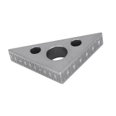 Imagem de Acouto Régua de Medição de Vários ângulos de 45/90 Graus Régua de Liga de Alumínio Ferramenta de Carpintaria de ângulo Reto Fosco de 45/90 Graus Alta Engenheiros, Carpinteiros