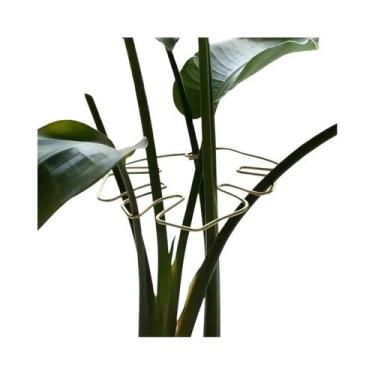 Imagem de Suporte De Ferro Grande Para Plantas Suspensas Com Ganchos Para Decora