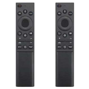 Imagem de Controle remoto universal compatível com Samsung TV Neo QLED Crystal UHD The Frame QN UE UN MU Series 4K TV Remote BN59-01363A (pacote com 2 BN59-01363A)