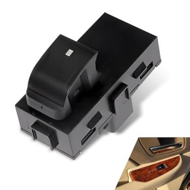Imagem de Dogary Interruptor de vidro elétrico do carro, botão único de elevação de vidro dianteiro direito/traseiro esquerdo ou direito, conjunto de controle OEM # 22895545 15888174, compatível com Buick