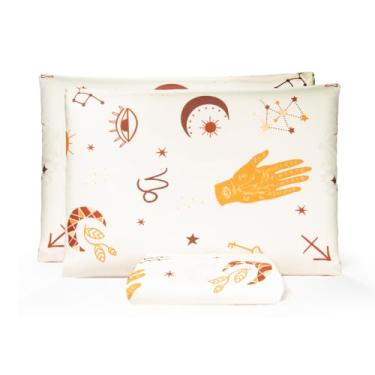 Imagem de Jogo com Lençol e 2 Fronhas para cama Casal – Maciez, Conforto e Alta Durabilidade para o Dia a Dia (Ela Místia)