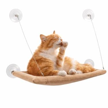 Imagem de Genérico Cama Suspensa de Janela para Gatos com Ventosas Rede Pet