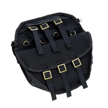 Imagem de Esquirla Saco de dormir compacto e realista para carros RC Crawler, simulando o formato de um saco de dormir para carros em escala 1/10 e 1/8. Peça de, Preto, Somente a Bolsa para