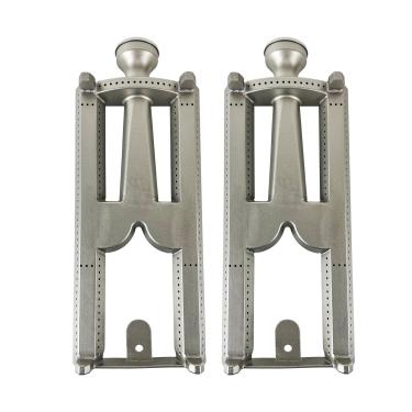 Imagem de Wajelara Queimador de grelha de aço inoxidável 304 de substituição 2 unidades compatíveis com DCS série 27, Lynx L27 L30 L36 L42, Kirkland Grill, substituição de queimador de churrasco