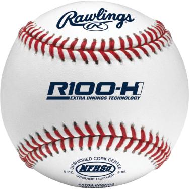 Imagem de Rawlings | Bolas de beisebol NFHS NOCSAE High School | 12 unidades | R100-H1 / R100-H2 / R100-H3 / RNF