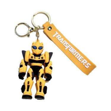 Imagem de Chaveiro De Carro 3D Optimus Prime Bumblebee Clássico Transformers Ata