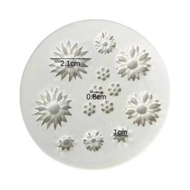 Imagem de Molde De Silicone Para DIY, Para Brincos De Argila Polimérica, Pingent