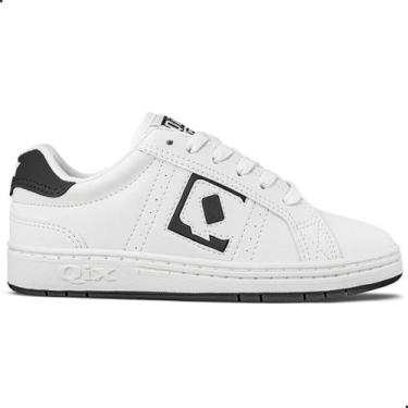 Imagem de Tênis Qix Combat Retro Unissex  Branco Preto, Branco, 38