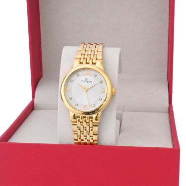 Imagem de Relogio de Pulso Champion Feminino Pequeno Pulseira Aço-Feminino