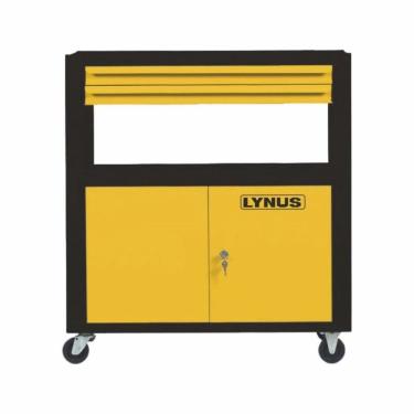 Imagem de Carrinho Ferramentas 1 Prateleira 2 Gavetas 2 Portas Cfl-804 Lynus
