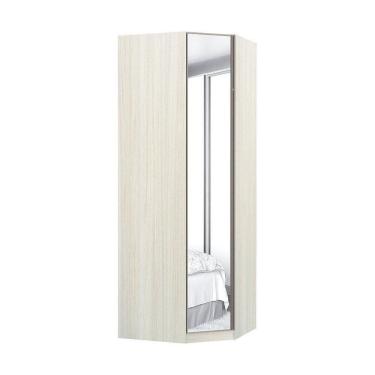 Imagem de Guarda-Roupa Modulado Canto Diagonal 1 Porta Com Espelho Prime Luciane Móveis