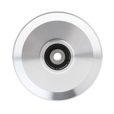 Imagem de Lljsszr Polia de Substituição para Equipamentos de Ginástica, Universal, em Liga de Alumínio Usinada em CNC E Ao Desgaste, Ideal para Exercícios em, 120mm Prata