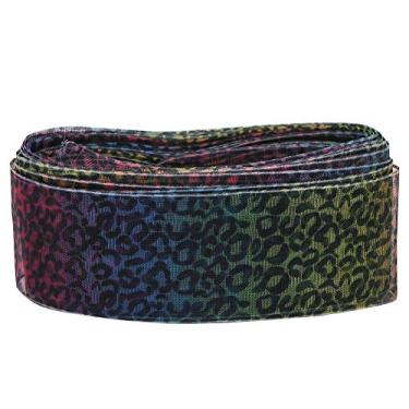 Imagem de Fita de seda com pontos impressos, faça você mesmo, acessórios de laço de cabelo, 25mm, 10 jardas, tecido de poliéster, embrulho de presente, suprimentos artesanais (Imprimir 1 fita)