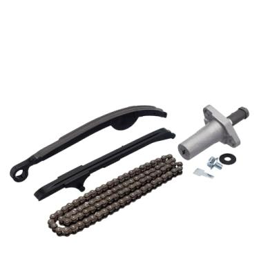 Imagem de Corrente Comando Kit 4Pcs Ww3 Ybr 125 2000 A 2005 - Xtz 125 2003 A 2005 (C/ 1-Corrente Ww3; 1-Tensor Gp7; 1-Guia Gp7; 1-Acionador Automático Modelo Original Gp7)