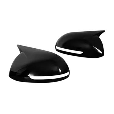 Imagem de Capa De Fibra De Carbono/Asa Preta Para Visão Traseira De Carro, Capa Para Espelho Lateral Compatível Com KIA RIO-3 2011-2017(Black)