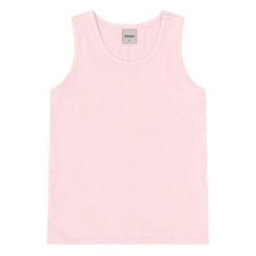 Imagem de Regata Básica Infantil Feminina Rovitex Kids Rosa-Feminino