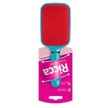 Imagem de Escova de Cabelo Ricca Raquete Flex Blue '