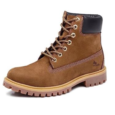 Imagem de Macboot Bota Militar Cano Alto Lauryn 04 Unissex Marrom (Andiroba), 34