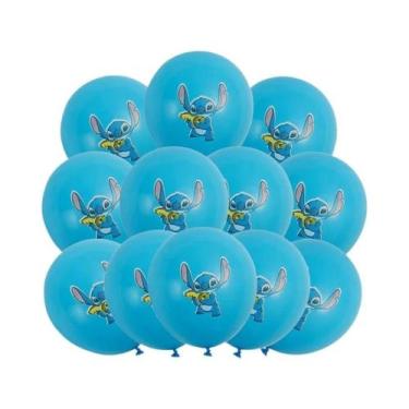 Imagem de Conjunto De Balões Disney Lilo E Stitch De 12 Polegadas, 20 Peças, Dec