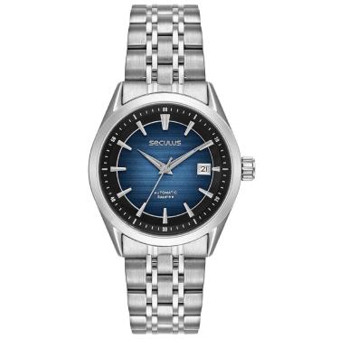 Imagem de Relógio Seculus Automático 77349G0SVNA2 Azul-Masculino