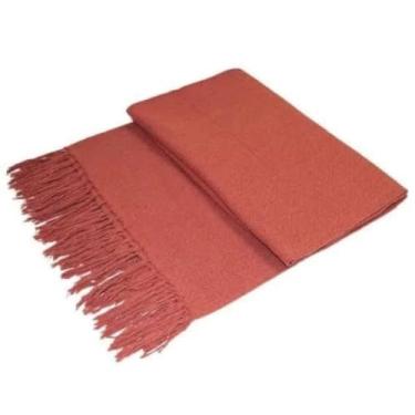 Imagem de Manta Para Sofá Luxo Gigante 2,10 x 1,20 m Tipo Capa De Sofá Protetora(Terracota)